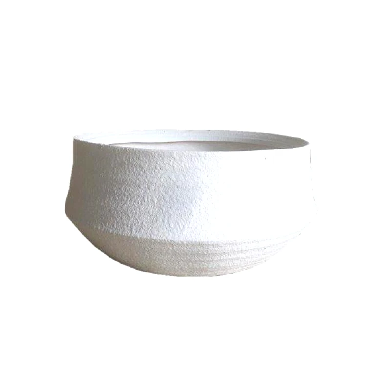 Art Et Lumiere Διακοσμητικό Μπωλ Κεραμικό Λευκό Art Et Lumiere 29,5x13,5εκ. 10669 (Υλικό: Κεραμικό, Χρώμα: Λευκό) - Art Et Lumiere - lumiere_10669