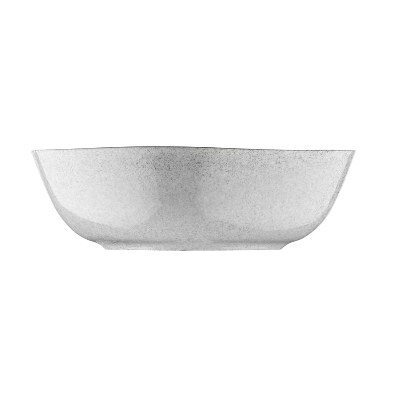 KUTAHYA PORSELEN Μπωλ Σερβιρίσματος Πορσελάνης Stone Galaxy Kutahya 23x7,3εκ. KX23KS083014 (Υλικό: Πορσελάνη, Χρώμα: Γκρι) - KUTAHYA PORSELEN - KX23KS083014