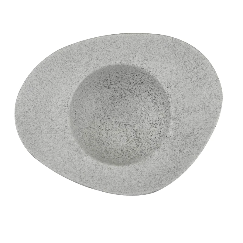KUTAHYA PORSELEN Πιάτο Pasta Πορσελάνης Stone Galaxy Kutahya 29x6,5εκ. KX29SPT83014 (Υλικό: Πορσελάνη, Χρώμα: Γκρι, Μέγεθος: Μεμονωμένο) - KUTAHYA PORSELEN - KX29SPT83014