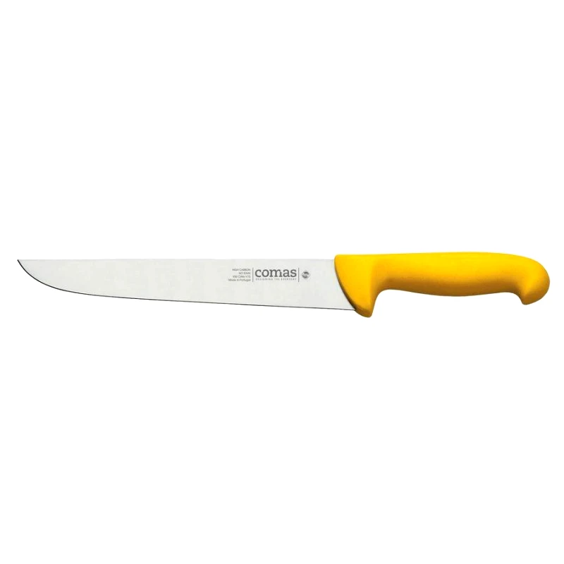 Comas Μαχαίρι Κρέατος Ανοξείδωτο Yellow Carbon Comas 24εκ. CO1012224 (Υλικό: Ανοξείδωτο, Χρώμα: Κίτρινο ) - Comas - CO1012224