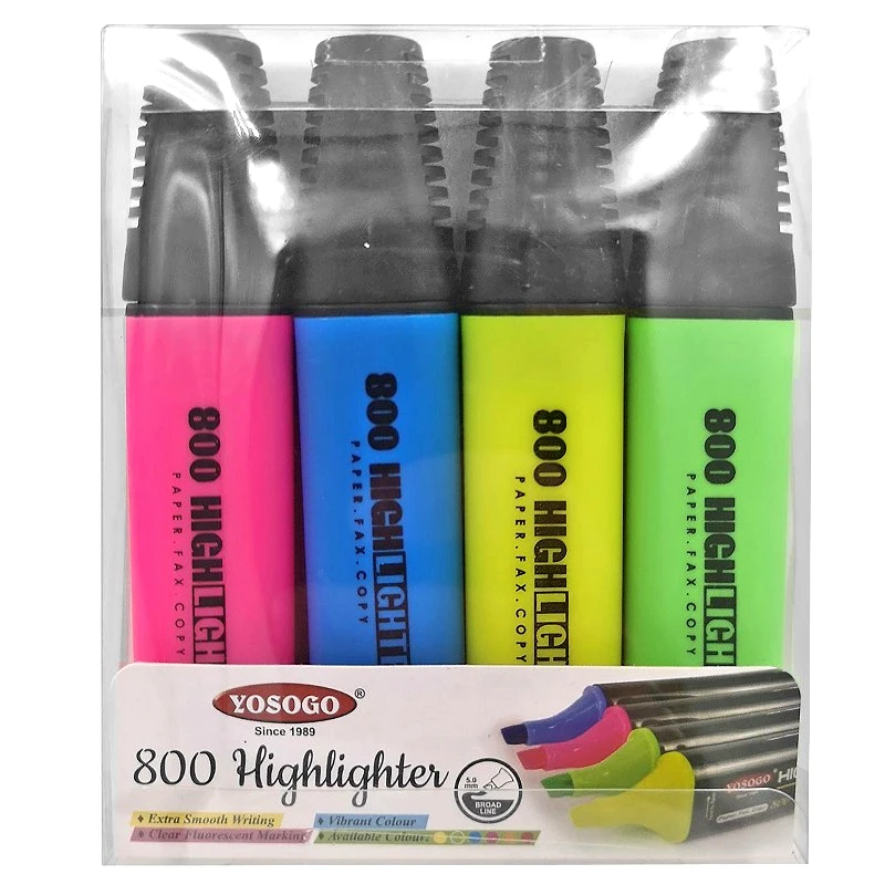 Justnote Μαρκαδόροι Υπογράμμισης 5mm Justnote 60-759 - Justnote - 60-759