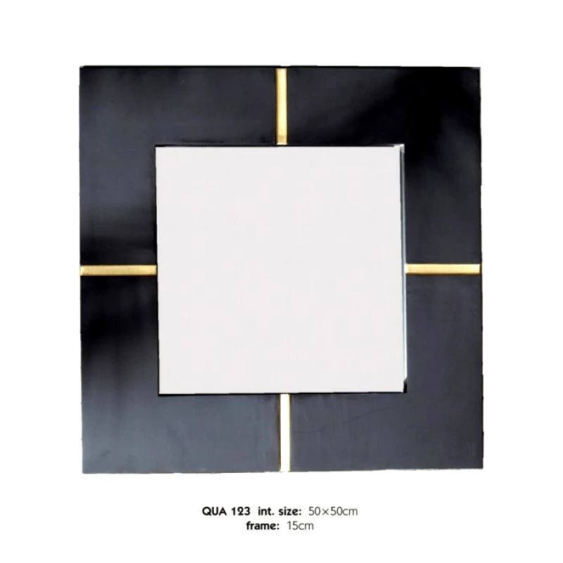 Royal Art Collection Καθρέπτης ξύλινος Royal Art 50x50εκ. QUA123 (Υλικό: Ξύλο) - Royal Art Collection - QUA123