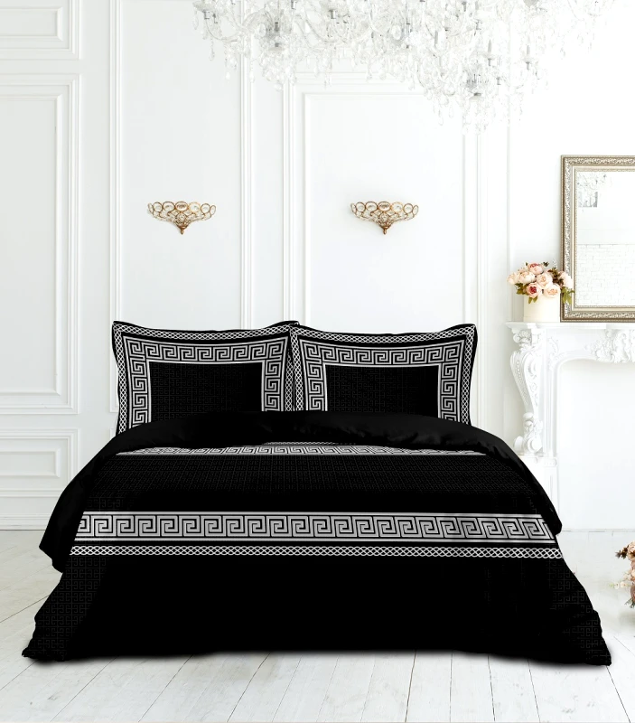 Makis Tselios Σετ Παπλωματοθήκη Βαμβακοσατέν King 240x260εκ. Greek Era Makis Tselios (Ύφασμα: Βαμβακοσατέν, Μέγεθος: King Size) - Makis Tselios - 800070123456