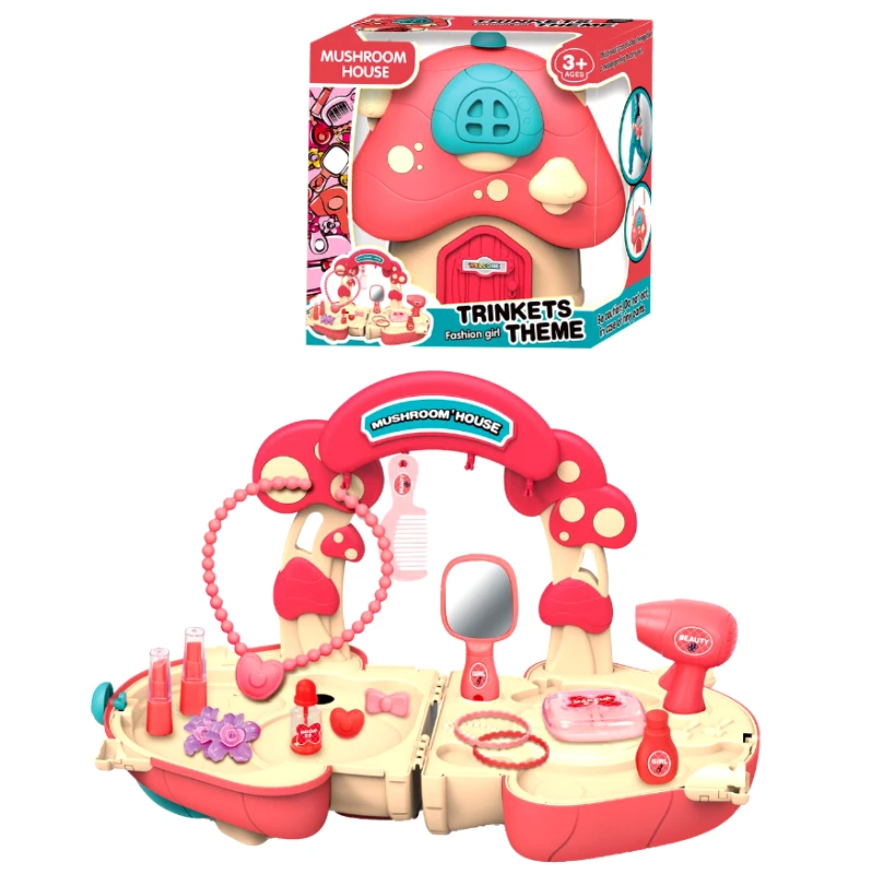 Toy Markt Μανιτάρι Τουαλέτα Ομορφιάς 29τμχ 23x23x13εκ. Toy Markt 77-1221 - Toy Markt - 77-1221