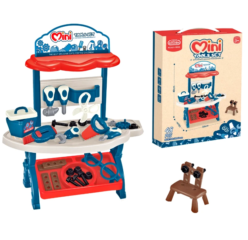 Toy Markt Πάγκος 48τμχ Εργαλεία 25x34x7εκ. Toy Markt 71-3281 - Toy Markt - 71-3281
