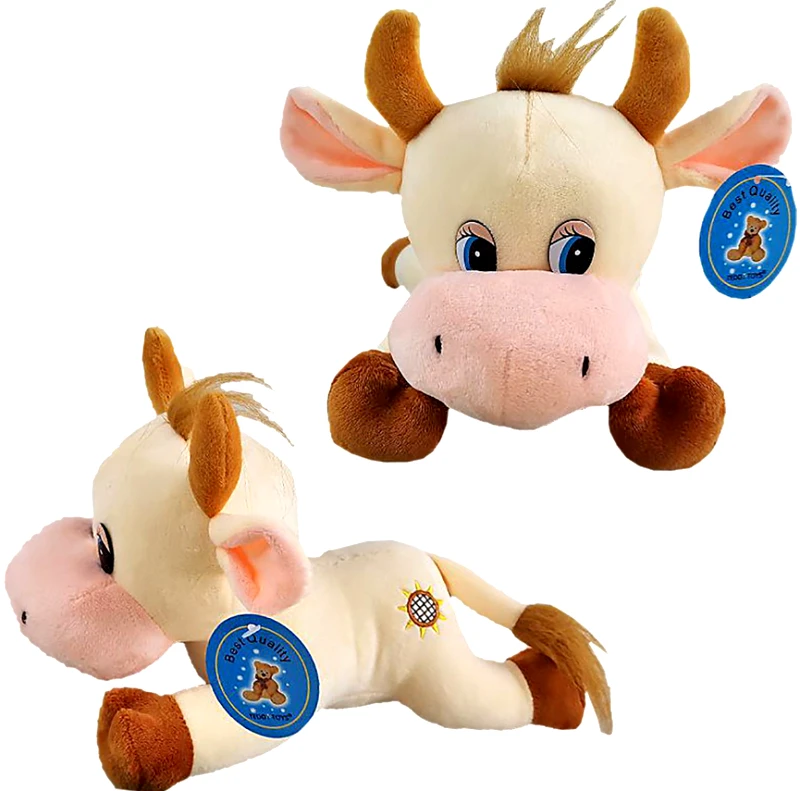Toy Markt Λούτρινο Αγελαδίτσα 20εκ. Toy Markt 79-448 - Toy Markt - 79-448