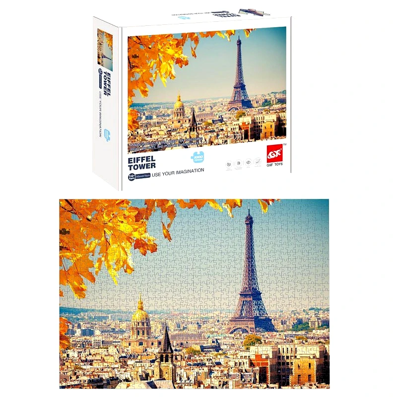 Toy Markt Παζλ 1000τμχ Πύργος Του Άιφελ Σε Κουτί 20x5x25εκ. Toy Markt 69-1753 - Toy Markt - 69-1753