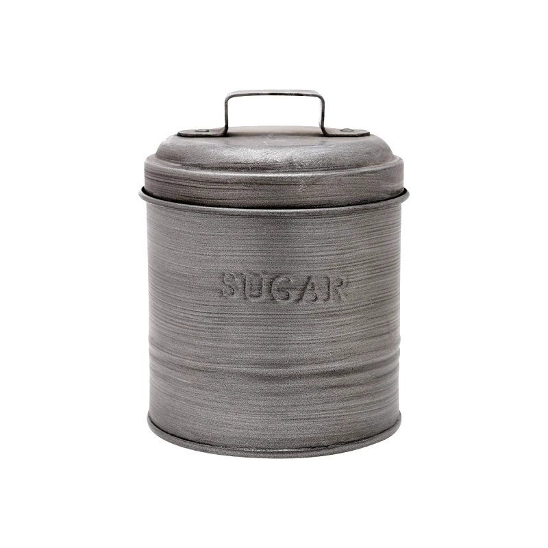 estia Δοχείο Ζάχαρης Μεταλλικό estia 11x14x11εκ. 01-13318 (Υλικό: Μεταλλικό) - estia - 01-13318