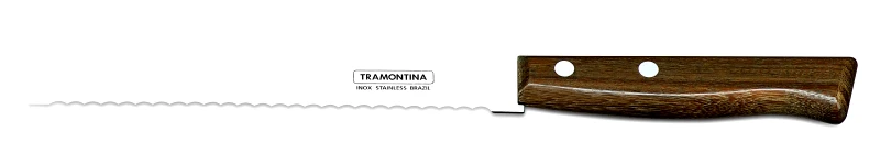 Tramontina Μαχαίρι Ψωμιού Ανοξείδωτο Tradicional Tramontina 18εκ. TR22215007 (Υλικό: Ανοξείδωτο) - Tramontina - TR22215007