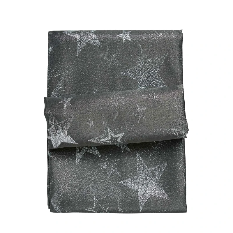 Das Home Χριστουγεννιάτικο Runner Polyester 45x140εκ. Christmas 0718 Ασημί-Γκρι Das Home (Ύφασμα: Polyester, Χρώμα: Γκρι) - Das Home - 427401400718