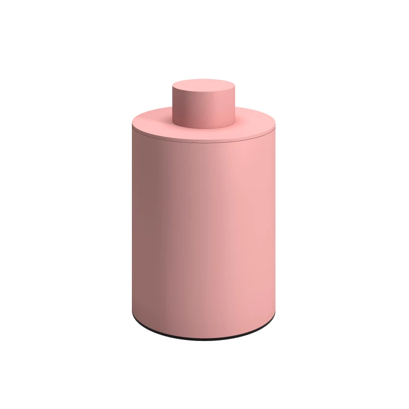 Pam & Co Δοχείο Αποθήκευσης Με Καπάκι Ανοξείδωτο Matt Pink Pam & Co Φ8x15εκ. 94-303 (Υλικό: Ανοξείδωτο, Χρώμα: Ροζ) - Pam & Co - 94-303