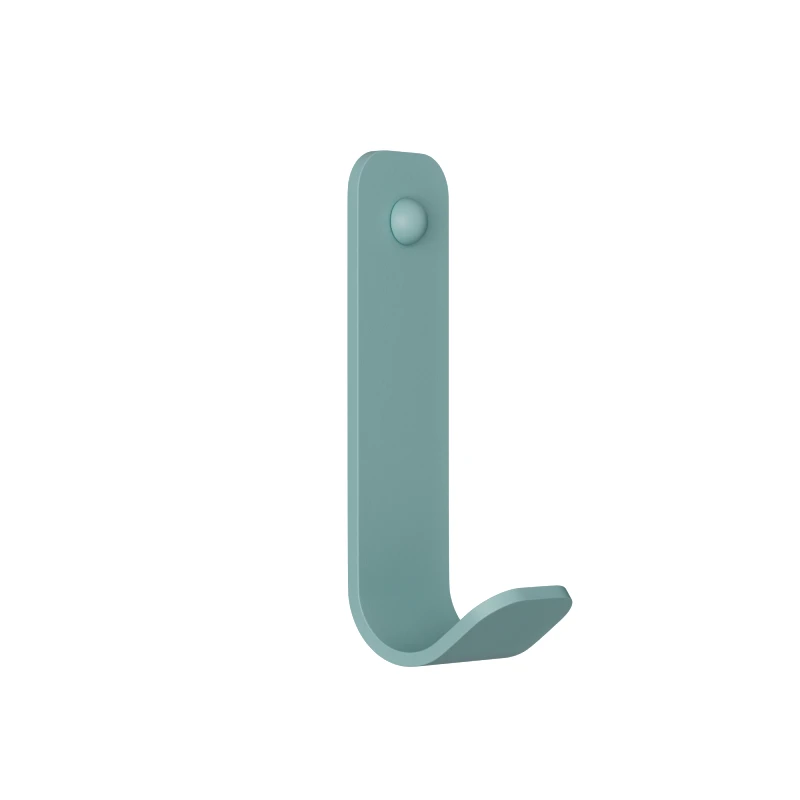Pam & Co Κρεμάστρα Τοίχου Μεταλλική Matt Turquoise Pam & Co 5x5x13εκ. 15-913 (Υλικό: Μεταλλικό, Χρώμα: Τυρκουάζ) - Pam & Co - 15-913