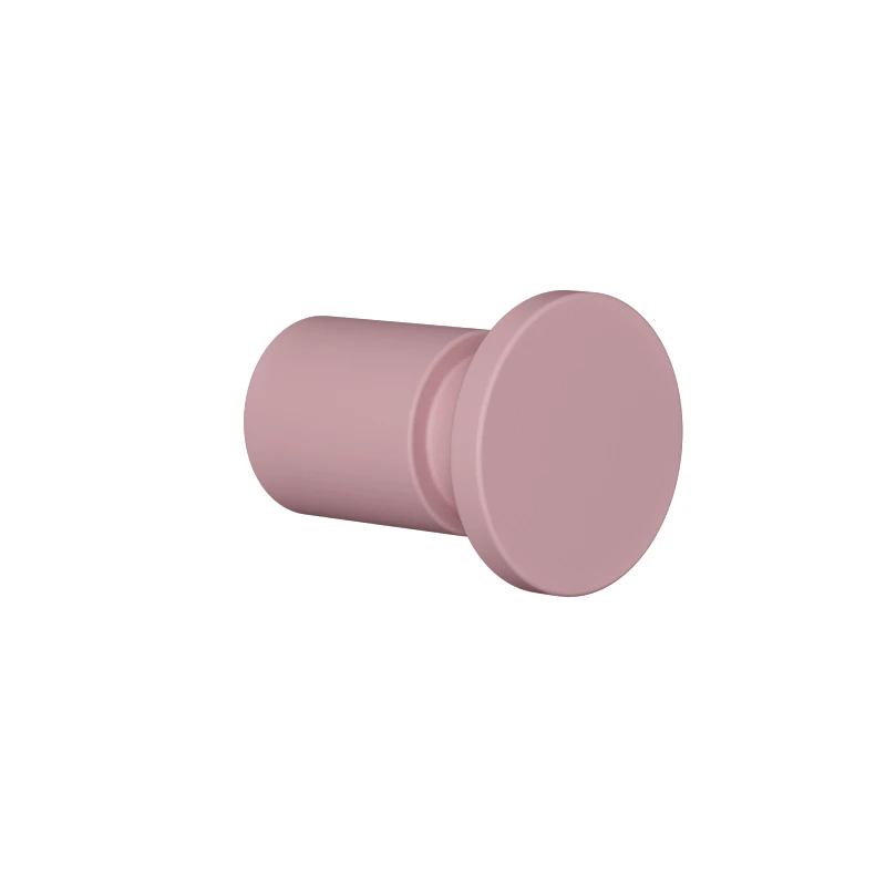 Pam & Co Κρεμάστρα Τοίχου Μεταλλική Matt Pink Pam & Co 2,2x5εκ. 10-303 (Υλικό: Μεταλλικό, Χρώμα: Ροζ) - Pam & Co - 10-303