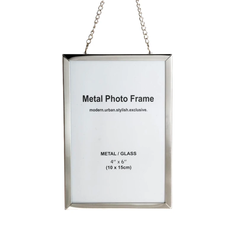 Iliadis Κορνίζα Κρεμαστή Μεταλλική Ασημί iliadis 10x25εκ. 84545 (Υλικό: Μεταλλικό, Χρώμα: Ασημί ) - Iliadis - il_84545