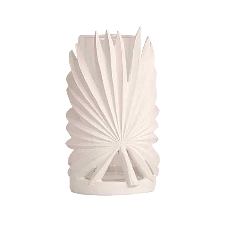 Art Et Lumiere Κηροπήγιο Κεραμικό Λευκό Art Et Lumiere Φ14,5x23,5εκ. 15032 (Υλικό: Κεραμικό, Χρώμα: Λευκό) - Art Et Lumiere - lumiere_15032