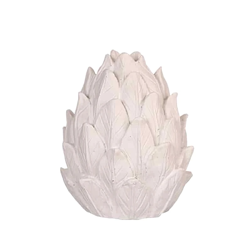 Art Et Lumiere Κηροπήγιο Κεραμικό Λευκό Art Et Lumiere Φ17x19εκ. 15034 (Υλικό: Κεραμικό, Χρώμα: Λευκό) - Art Et Lumiere - lumiere_15034
