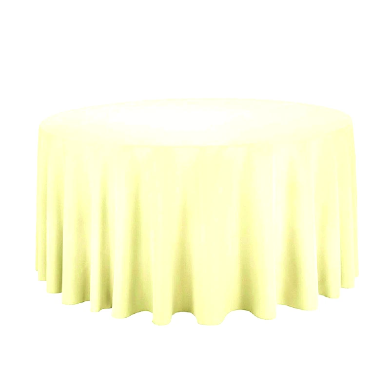 OEM Τραπεζομάντηλο Ροτόντα Φ300εκ. Polyester Plain Line Ivory (Σετ 6 Τεμάχια) (Ύφασμα: Polyester, Χρώμα: Ιβουάρ) - OEM - 5201847012446-2
