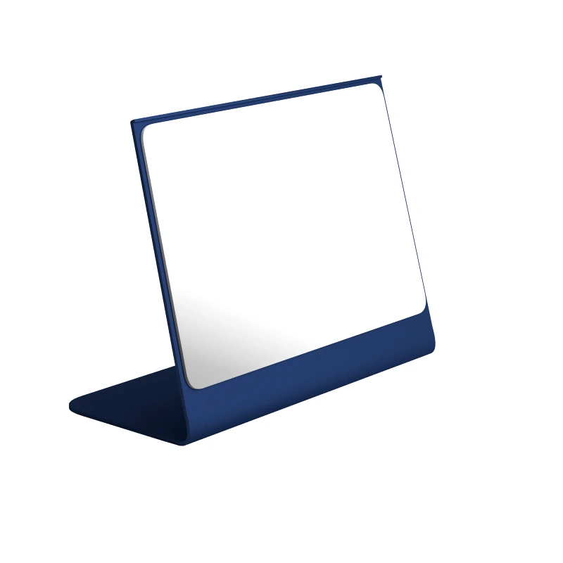 Pam & Co Καθρέπτης Επιτραπέζιος Ανοξείδωτος Matt Navy Blue Pam & Co 20x10x18εκ. 2015-203 (Υλικό: Ανοξείδωτο, Χρώμα: Μπλε) - Pam & Co - 2015-203