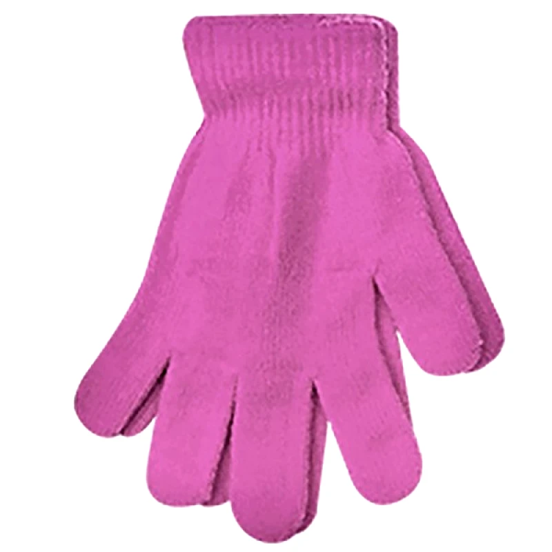 teen-4ty Γάντια Ζεύγος Παιδικά Pink teen-4ty 20-1074 (Χρώμα: Ροζ) - teen-4ty - 20-1074-pink