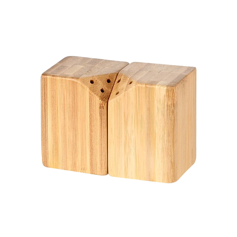 estia Αλατοπίπερο Σετ 2τμχ Bamboo Με Μαγνήτη Essentials Estia 10x5x7εκ. 01-19730 (Υλικό: Bamboo) - estia - 01-19730
