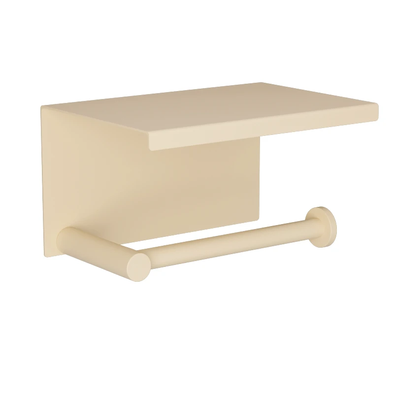 Pam & Co Χαρτοθήκη Με Καπάκι Ανοξείδωτη Matt Ivory Pam & Co 16x11x9εκ. 108-703 (Υλικό: Ανοξείδωτο, Χρώμα: Ιβουάρ) - Pam & Co - 108-703