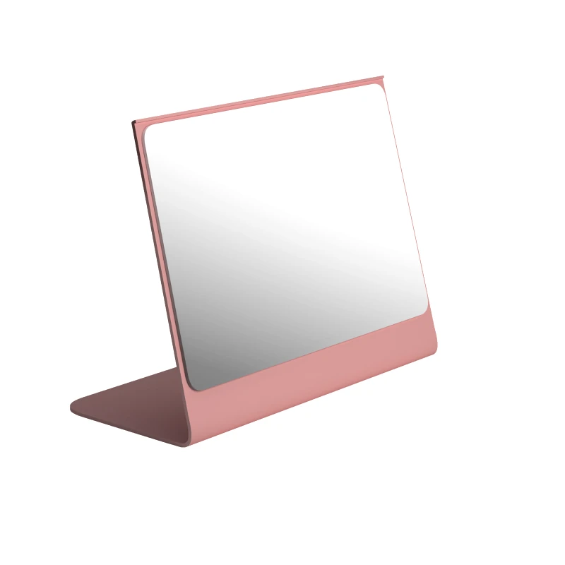 Pam & Co Καθρέπτης Επιτραπέζιος Ανοξείδωτος Matt Pink Pam & Co 20x10x18εκ. 2015-303 (Υλικό: Ανοξείδωτο, Χρώμα: Ροζ) - Pam & Co - 2015-303