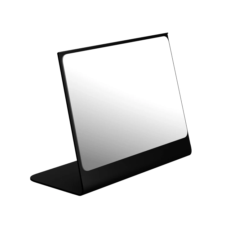 Pam & Co Καθρέπτης Επιτραπέζιος Ανοξείδωτος Matt Black Pam & Co 20x10x18εκ. 2015-403 (Υλικό: Ανοξείδωτο, Χρώμα: Μαύρο) - Pam & Co - 2015-403