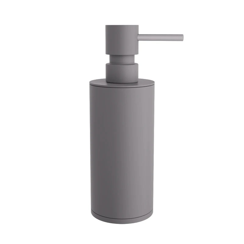 Pam & Co Ντισπένσερ Ορειχάλκινο Matt Concrete Grey Pam & Co Φ6x19εκ. 88-163 (Χρώμα: Γκρι, Υλικό: Ορείχαλκος) - Pam & Co - 88-163