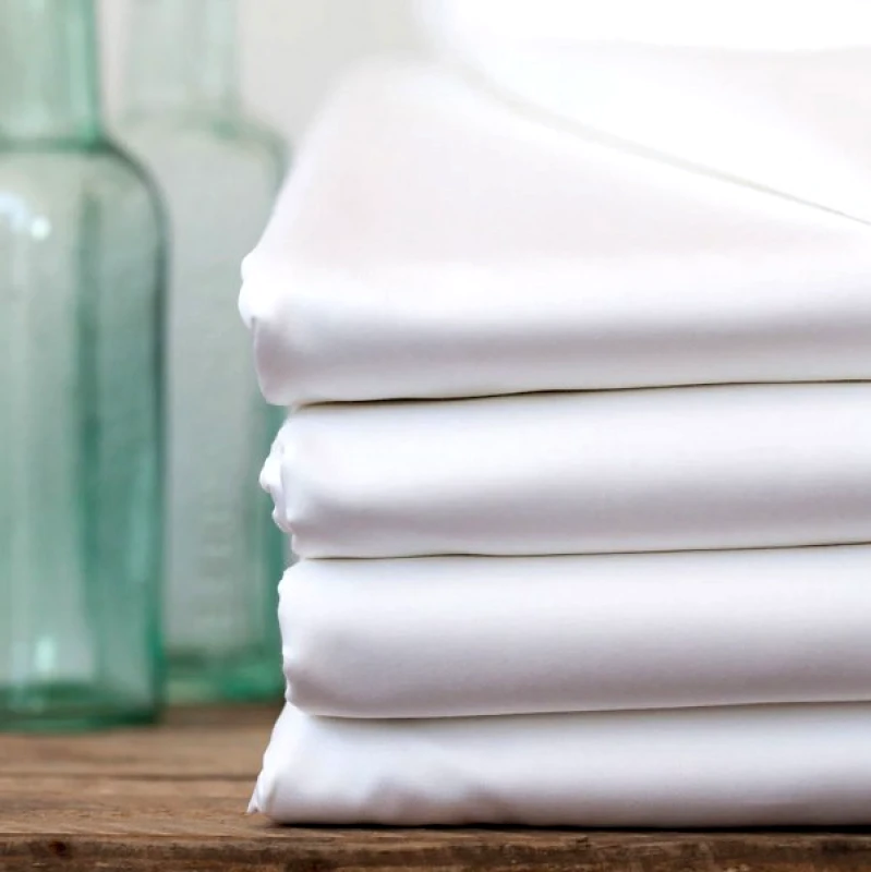 OEM Σεντόνι 240x280εκ. 100% Βαμβάκι 240TC Cotton Luxury Line (Σετ 6 Τεμάχια) (Ύφασμα: Βαμβάκι 100%, Χρώμα: Λευκό) - OEM - 5201847032000-1