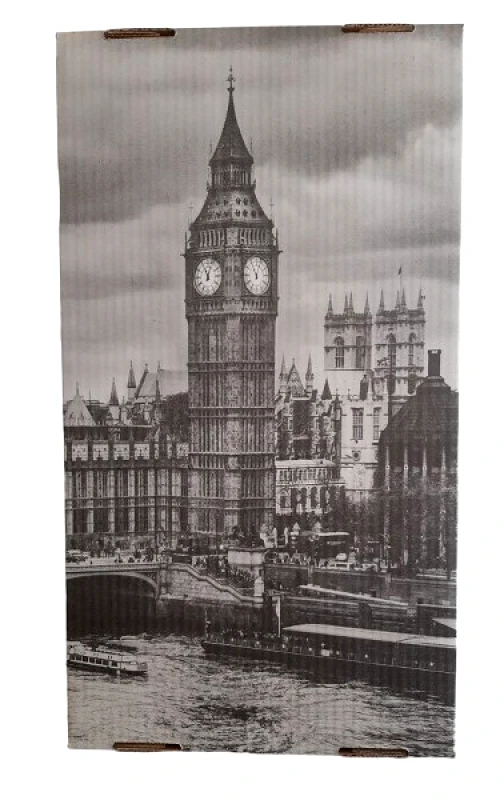 ORDINETT Κουτί Φύλαξης Σετ 3τμχ Χάρτινο London 52x29x20εκ. Ordinett 50-11232 (Υλικό: Χαρτί) - ORDINETT - 50-11232