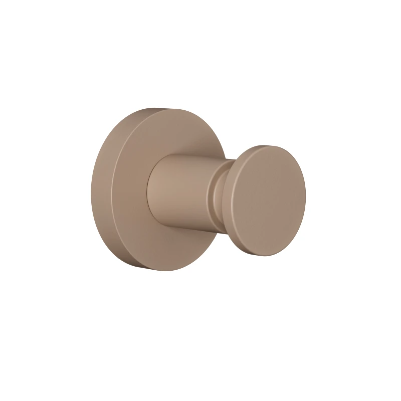 Pam & Co Κρεμάστρα Τοίχου Μεταλλική Matt Beige Pam & Co 5x5x5εκ. 12-103 (Υλικό: Μεταλλικό, Χρώμα: Μπεζ) - Pam & Co - 12-103
