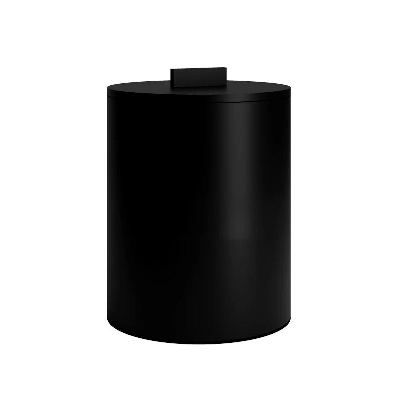 Pam & Co Καλάθι Απορριμμάτων Πάγκου 6lt Ανοξείδωτο Matt Black Pam & Co Φ20x25εκ. 2326-403 (Υλικό: Ανοξείδωτο, Χρώμα: Μαύρο) - Pam & Co - 2326-403