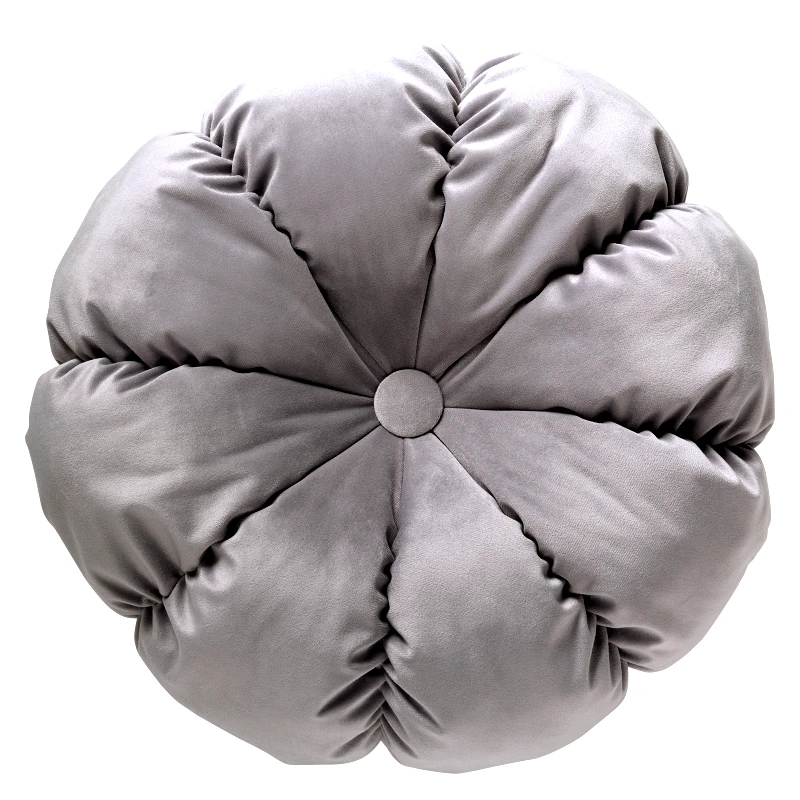 Das Home Διακοσμητικό Μαξιλάρι Polyester Φ45εκ. Throws 0263 Γκρι Das Home (Ύφασμα: Polyester, Χρώμα: Γκρι) - Das Home - 533545450263