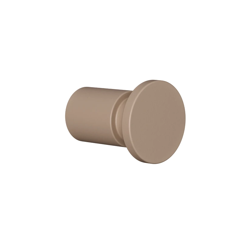Pam & Co Κρεμάστρα Τοίχου Μεταλλική Matt Beige Pam & Co 2,2x5εκ. 10-103 (Υλικό: Μεταλλικό, Χρώμα: Μπεζ) - Pam & Co - 10-103