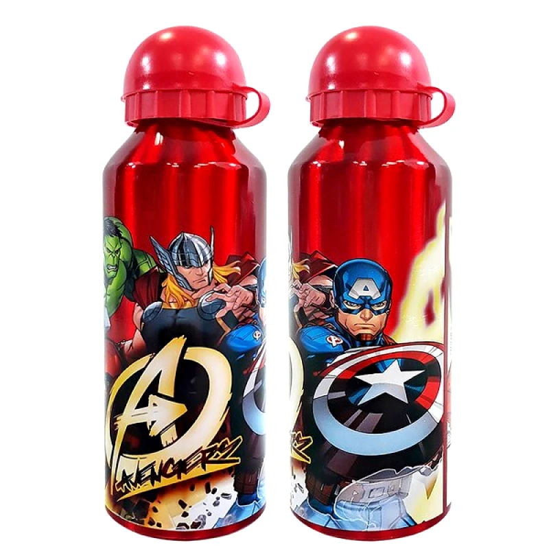 Homie Παγούρι Μεταλλικό 500ml-6,5x21εκ. Avengers 50-2452 (Υλικό: Μεταλλικό) - Homie - 50-2452