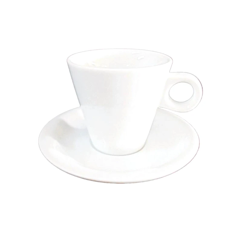Oriana Ferelli Φλυτζάνι Cappuccino Πορσελάνης Λευκό Conical Oriana Ferelli 200ml PR0094B200 (Σετ 6 Τεμάχια) (Υλικό: Πορσελάνη, Χρώμα: Λευκό) - Oriana Ferelli - PR0094B200