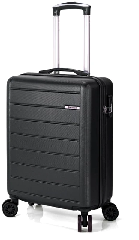 benzi Βαλίτσα Καμπίνας 38x20x55εκ. benzi 5604/50 Black (Χρώμα: Μαύρο) - benzi - BZ-5604/50-black