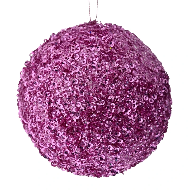 Iliadis Μπάλα Polyfoam Ροζ Glitter 12εκ. iliadis 83521 (Σετ 8 Τεμάχια) (Χρώμα: Ροζ, Υλικό: Polyfoam) - Iliadis - il_83521