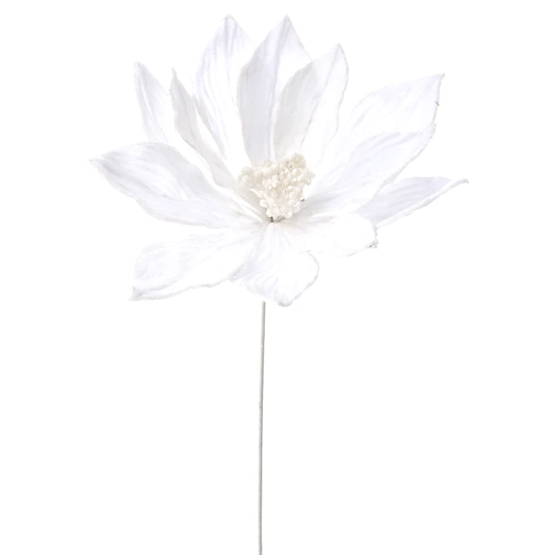 Iliadis Χριστουγεννιάτικο Αλεξανδρινό Λευκό 55εκ. iliadis 72553 (Σετ 6 Τεμάχια) (Χρώμα: Λευκό) - Iliadis - il_72553