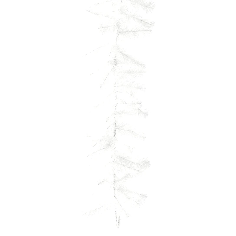 Iliadis Χριστουγεννιάτικη Διακοσμητική Γιρλάντα Pvc Λευκή iliadis 270εκ. 80141 (Υλικό: PVC, Χρώμα: Λευκό) - Iliadis - il_80141