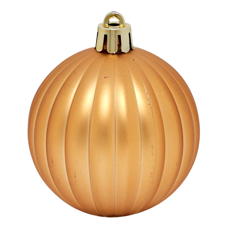 MSA DECORATION Χριστουγεννιάτικη Μπάλα Σετ 6τμχ Χρυσή Δ8εκ. MSA 20-31-169 (Χρώμα: Χρυσό ) - MSA DECORATION - 20-31-169