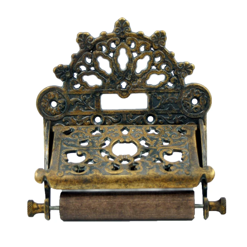 Royal Art Collection Χαρτοθήκη Μπρούτζινη Αντικέ 16x14εκ. Royal Art STL661BR (Χρώμα: Αντικέ, Υλικό: Μπρούτζος) - Royal Art Collection - STL661BR