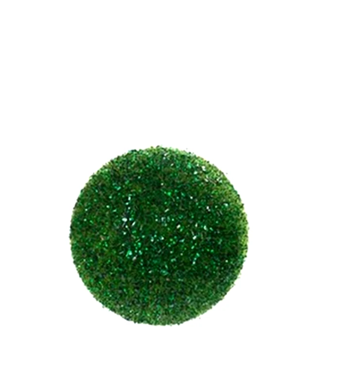 MSA DECORATION Μπάλα Πράσινη Με Χάντρες & Glitter Δ10εκ. MSA 20-35-539 (Σετ 6 Τεμάχια) (Χρώμα: Πράσινο ) - MSA DECORATION - 20-35-539