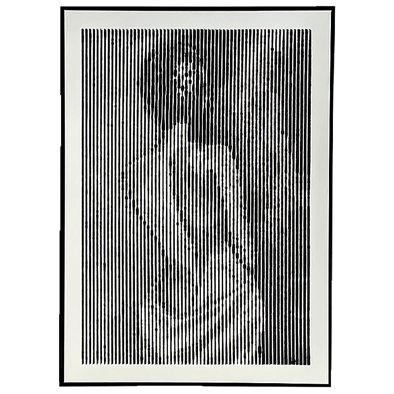 Art Et Lumiere Πίνακας Ξύλινος-Γυάλινος Γυναικεία Φιγούρα 90x120εκ. Art Et Lumiere 90116 (Υλικό: Ξύλο) - Art Et Lumiere - lumiere_90116