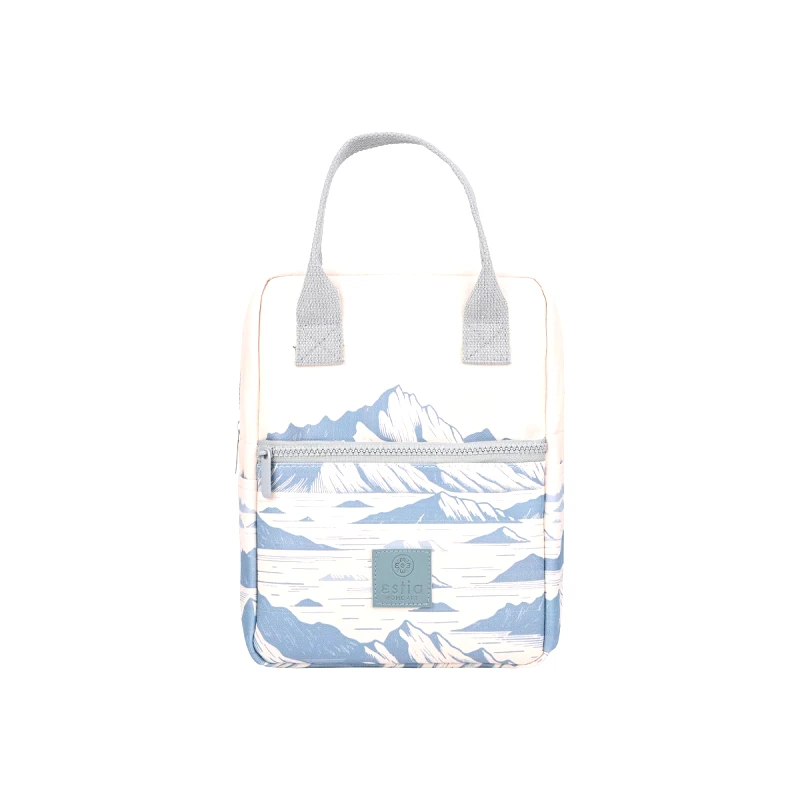 estia Τσάντα Φαγητού Ισοθερμική PVC Leather Alpine Essence Save The Aegean Estia 7lt-20x14x27εκ. 01-22518 - estia - 01-22518