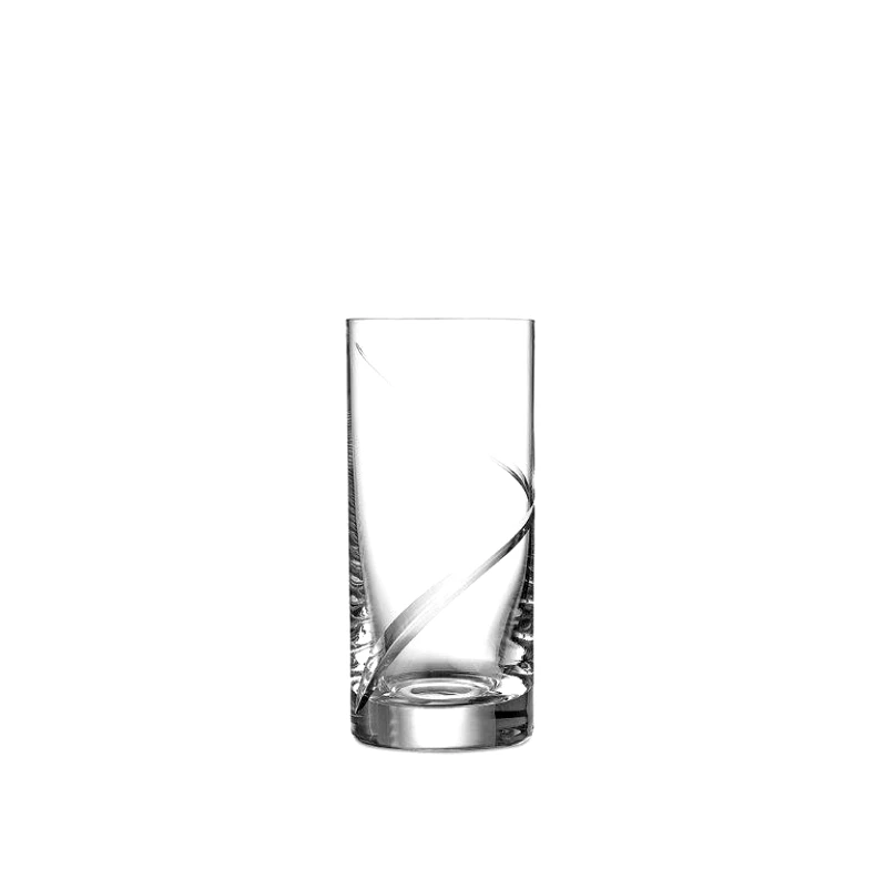 Capolavoro Σετ 6τμχ Ποτήρι Νερού Κρυστάλλινο 350ml Lenny 176-7 Capolavoro (Υλικό: Κρύσταλλο, Χρώμα: Διάφανο , Μέγεθος: Σωλήνας) - Capolavoro - 176-7