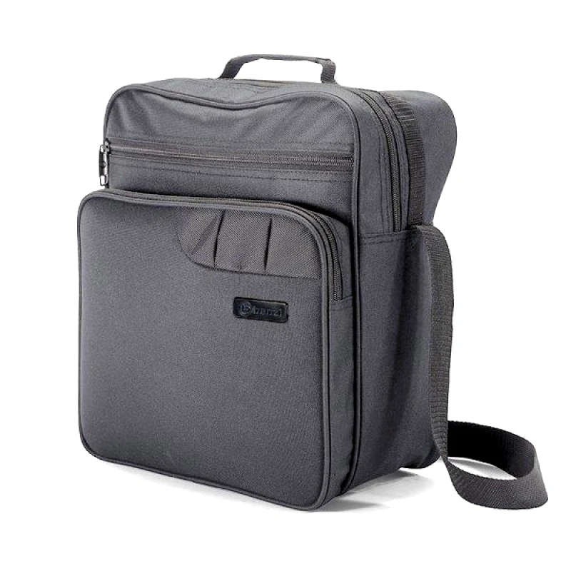 benzi Τσάντα Ώμου Polyester 31x17x34εκ. benzi 5407 Grey (Ύφασμα: Polyester, Χρώμα: Γκρι) - benzi - BZ5407-grey