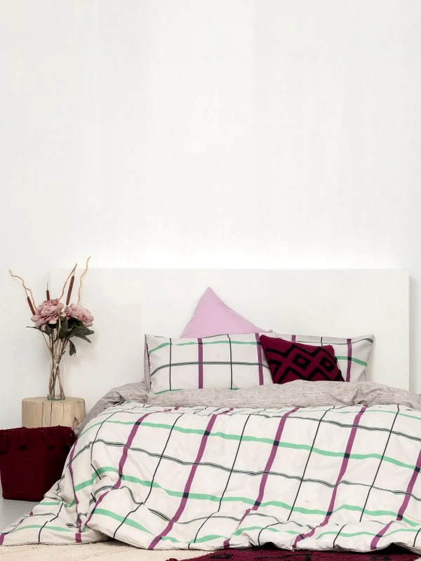 Palamaiki Σετ Σεντόνια Βαμβακερά Υπέρδιπλα 240x260εκ. FL6164 Palamaiki (Ύφασμα: Βαμβάκι 100%, Τύπος κατωσέντονου: Χωρίς Λάστιχο, Μέγεθος: Υπέρδιπλα) - Palamaiki - 5205857252847