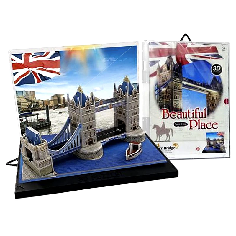 Toy Markt Παζλ 3D 33τμχ Γέφυρα Του Λονδίνου Σε Κουτί 16x23εκ. Toy Markt 69-1545 - Toy Markt - 69-1545