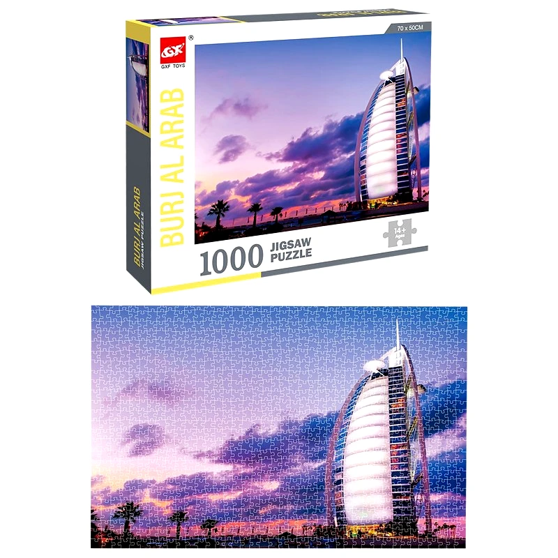 Toy Markt Παζλ 1000τμχ Burj Al Arab Σε Κουτί 20x5x25εκ. Toy Markt 69-1756 - Toy Markt - 69-1756